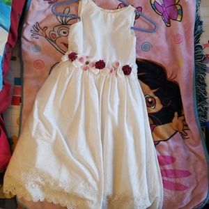 Flower girls homemade dress